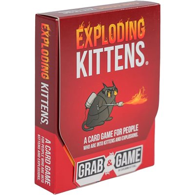 GRAB AND GAME - EXPLODING KITTENS