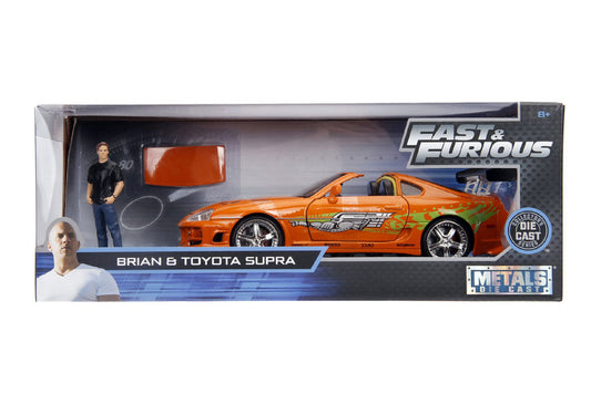 1995 Toyota Supra with Brian O'Conner Figure