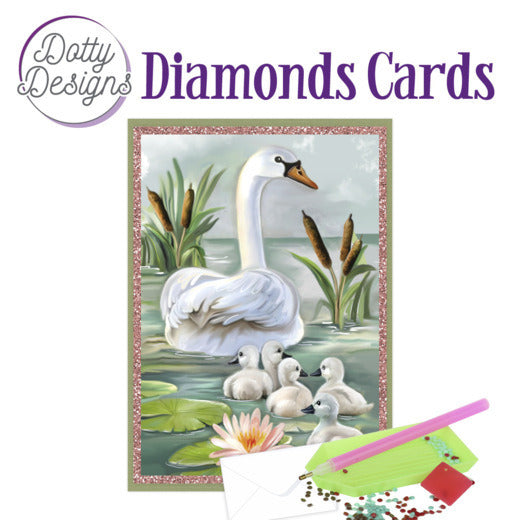 Dotty Designs Diamond Card Kit, Ducklings 2