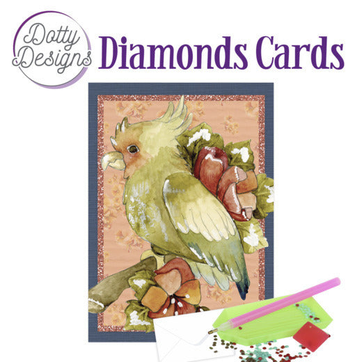 Dotty Designs Diamond Card Kit, Cockatoo