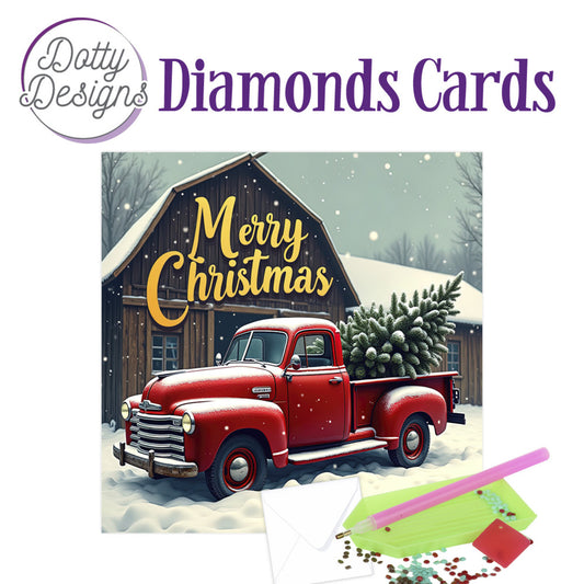 Dotty Designs Diamond Card Kit, Pickup Truck