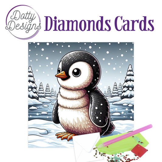 Dotty Designs Diamond Card Kit, Penguin 2