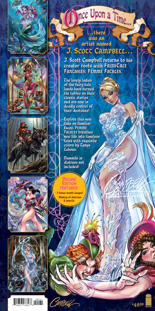 J. SCOTT CAMPBELL’S FAIRYTALE FANTASIES 2024 CALENDAR COLLECTOR'S
