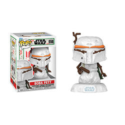 FUNKO POP HOLIDAY STAR WARS SNOWMAN BOBA FETT