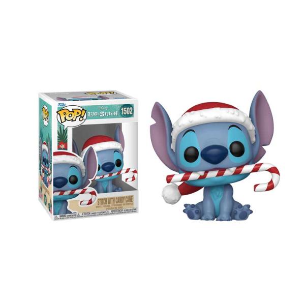 POP HOLIDAY DISNEY STITCH W/ CANDY CANE