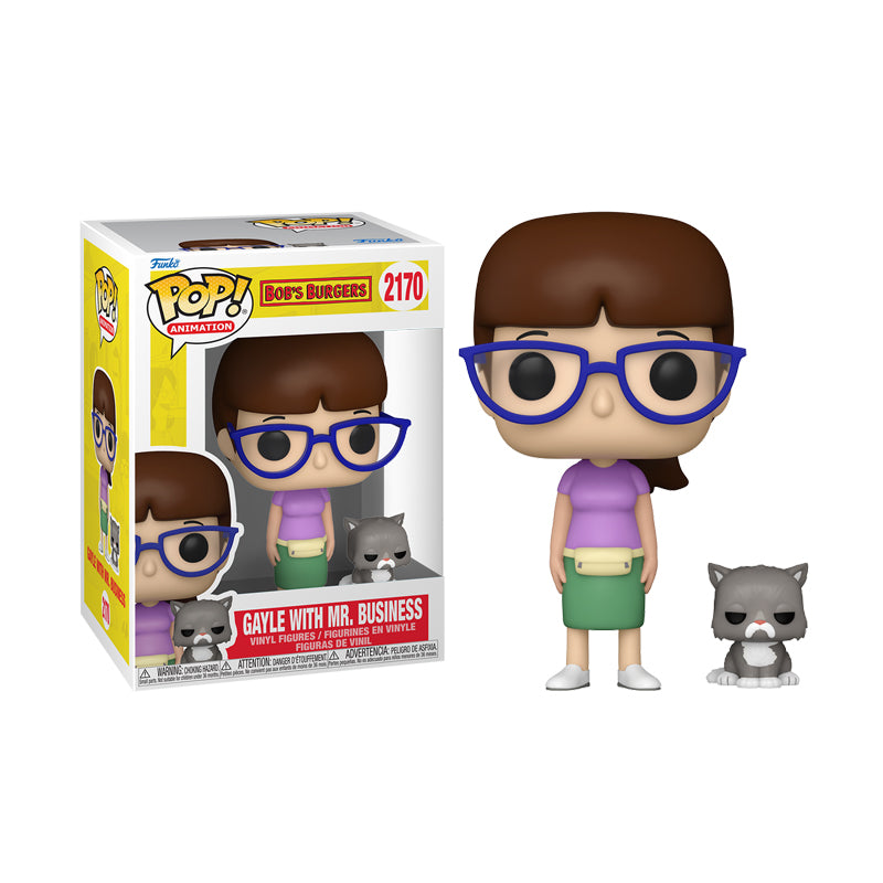 FUNKO POP TV BOB'S BURGERS GAYLE & MR. BUSINESS
