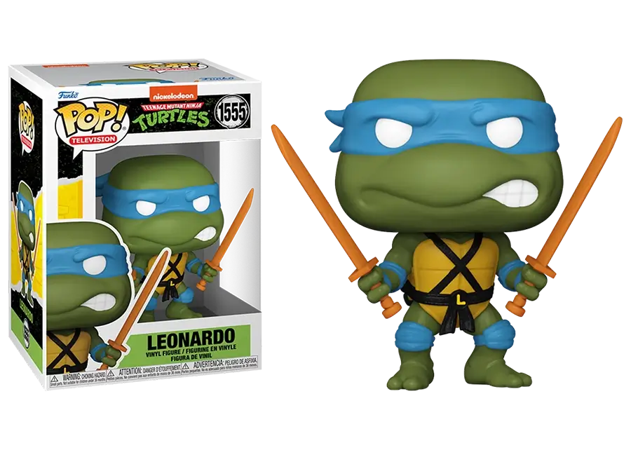 Funko POP TELEVISION TEENAGE MUTANT NINJA TURTLES  LEONARDO 1555