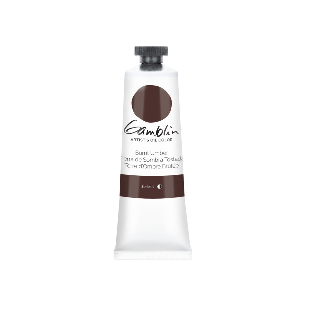 Artist's Oil Color, 37ml - Burnt Umber