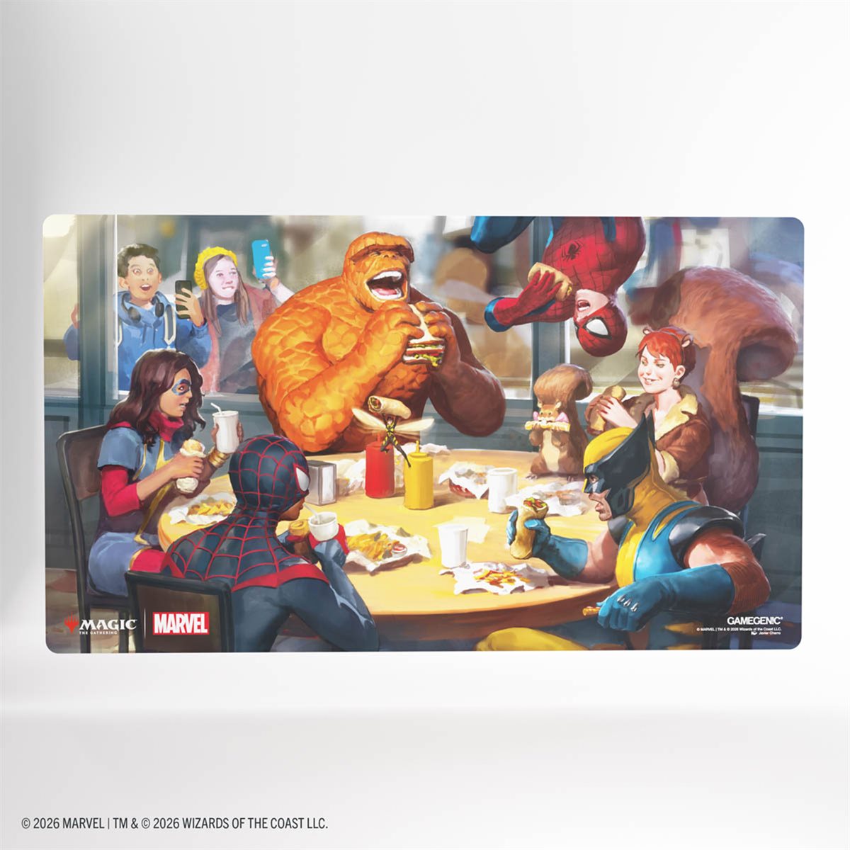 Playmat: Shiny: Magic: The Gathering: Marvel Super Heroes:
