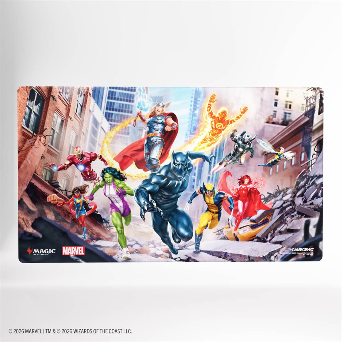 Playmat: Shiny: Magic: The Gathering: Marvel Super Heroes: