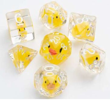 Embraced Series: Rubber Duck: RPG Dice Set (7pcs)