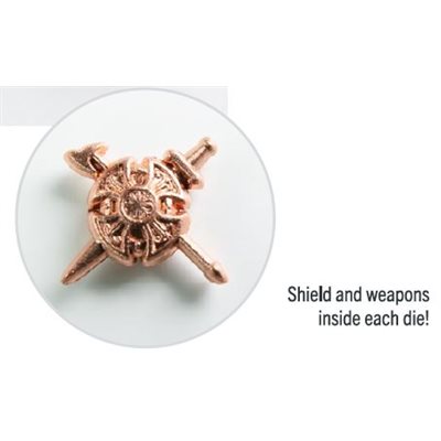Embraced Series: Shield & Weapon: RPG Dice Set (7pcs)