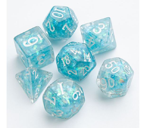 Candy-like Series: Blueberry: RPG Dice Set (7pcs)