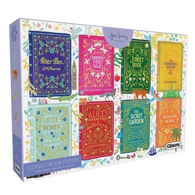 Puzzle: 1000 Classic Book Covers