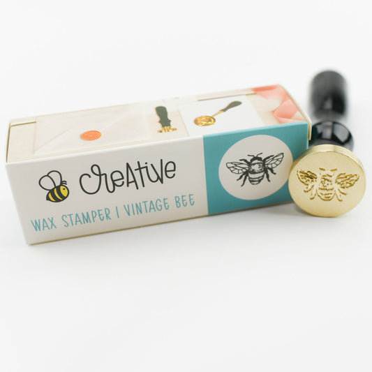 Bee Creative Wax Stamper, Vintage Bee
