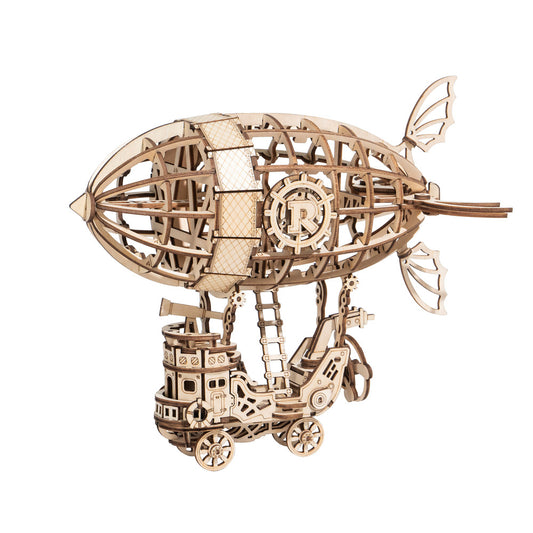 3D Modern Wooden Puzzle, Airship