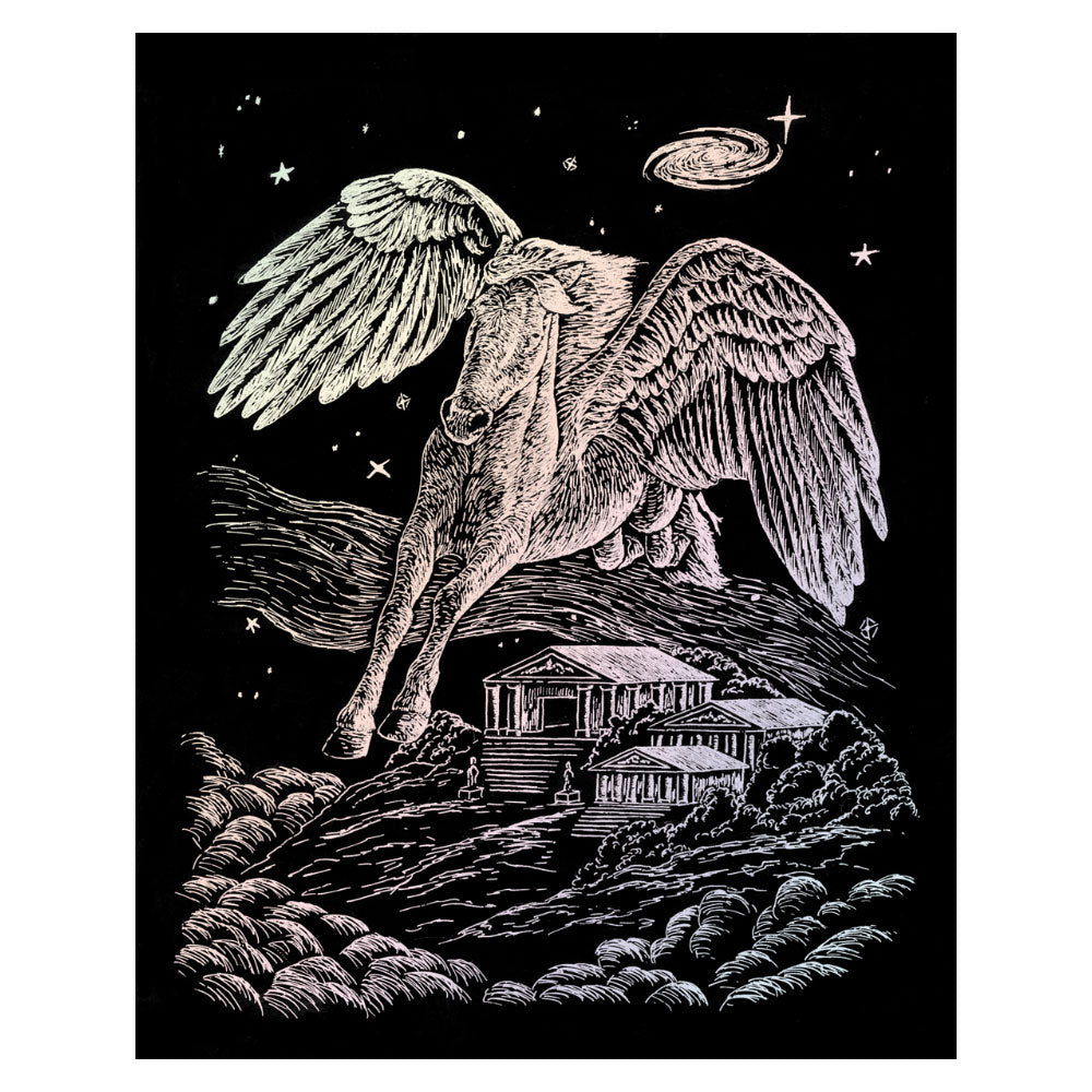 Pegasus Holographic Foil Engraving Art Kit