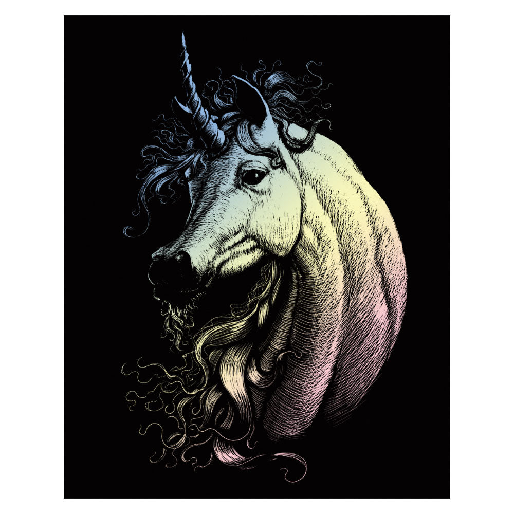 Proud Unicorn Holographic Foil Engraving Art Kit
