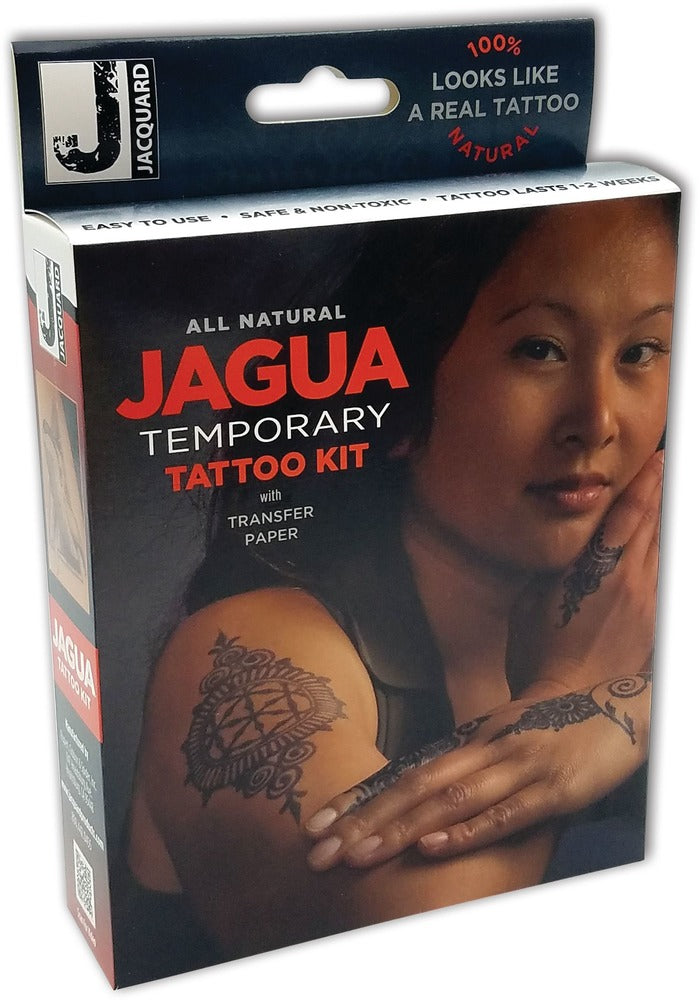 Jagua Temporary Tattoo Kit (Bilingual: En/Fr)