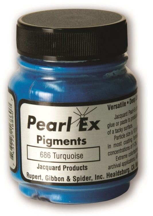 Pearl Ex Powdered Pigments 0.5oz #686 Turquoise
