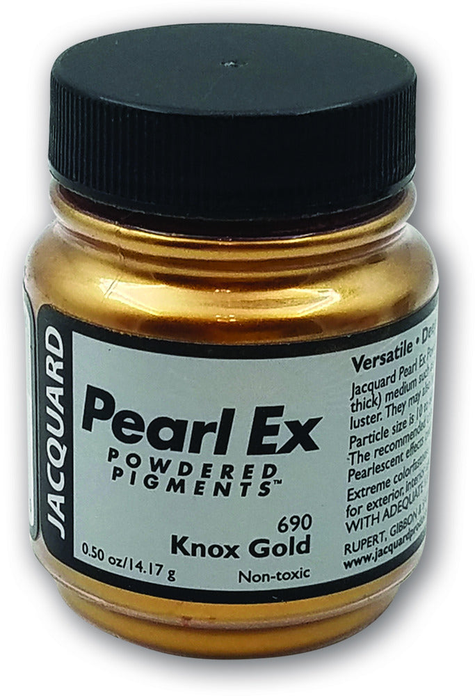 Pearl Ex Powdered Pigments 0.5oz #690 Knox Gold