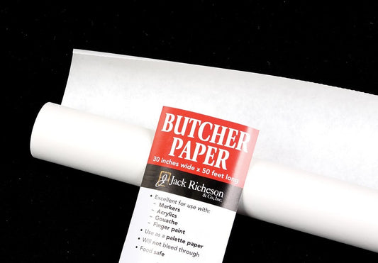 Butcher Paper Roll, White