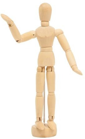 Wooden Manikin, Unisex - 6"