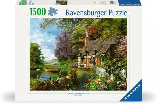Jigsaw Puzzle Country Cottage - 1500 Pieces