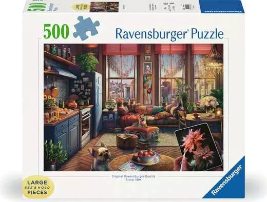 Jigsaw Puzzle Cozy Boho Studio - 500 Pieces