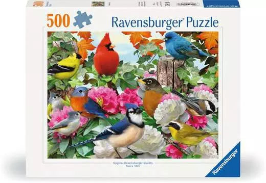 Jigsaw Puzzle Garden Birds - 500 Pieces