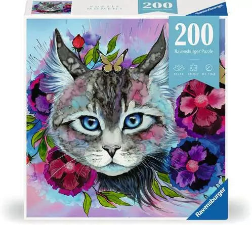 Jigsaw Puzzle Puzzle Moments: Cateye - 200 Pieces