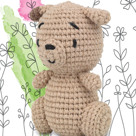Knitty Critters - Pouch Pals I Jimmy The Dog