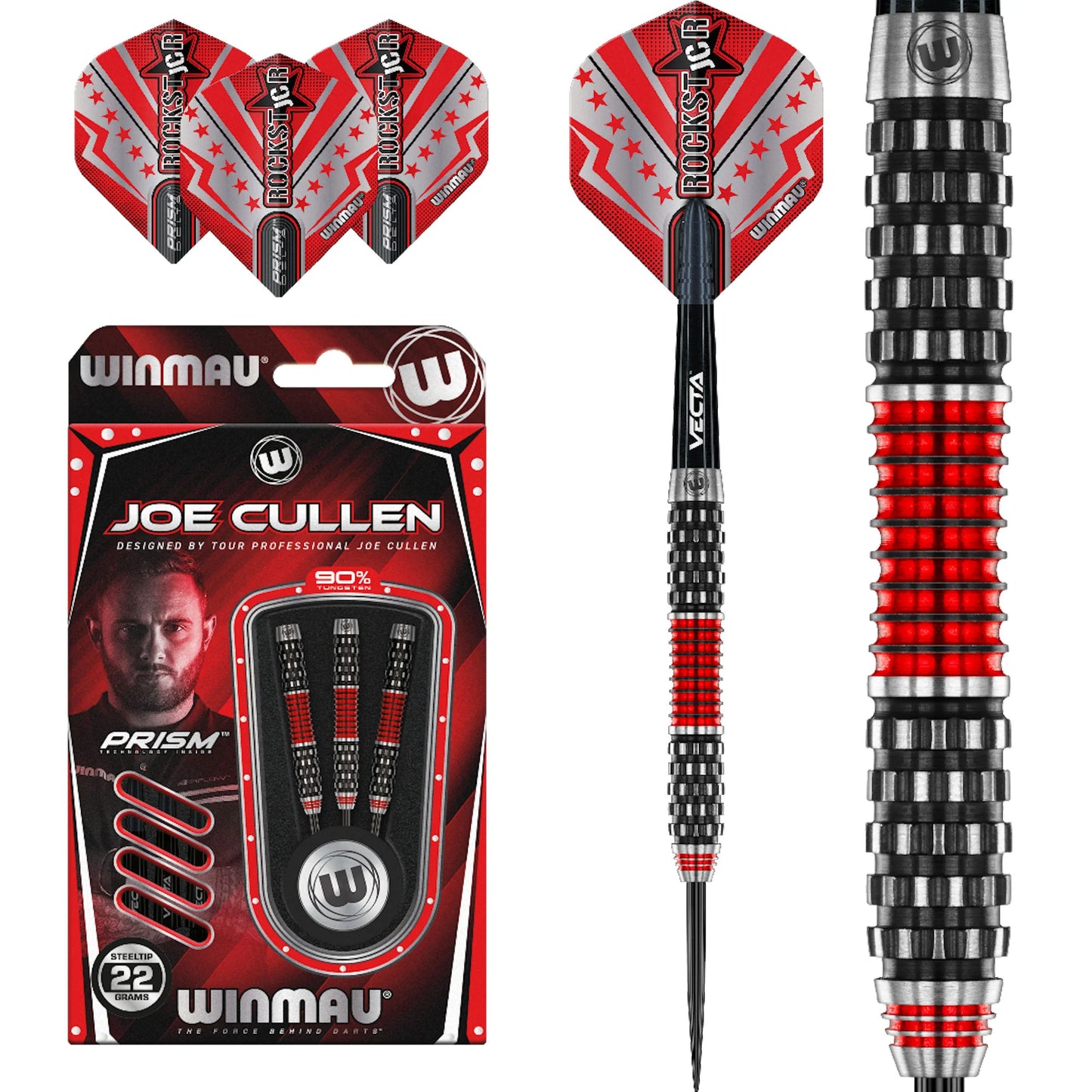 Joe Cullen Rockstar 90% Tungsten  22G Darts