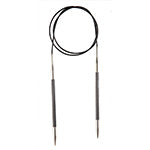 KNITTER'S PRIDE Karbonz 40cm (16″) Fixed Circular Knitting Needle - 6mm (US 10)