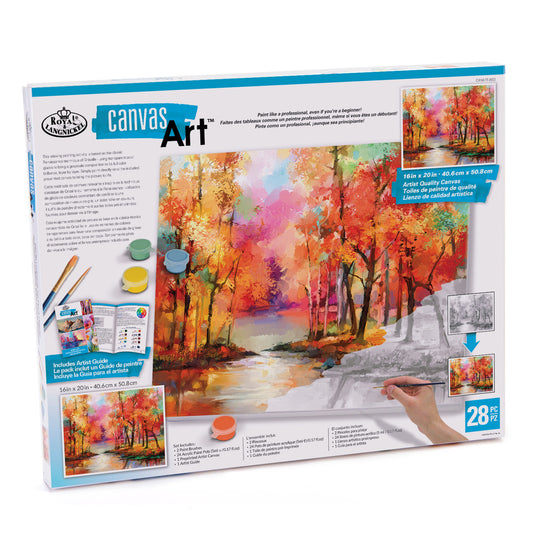 Canvas Art Set, Landscape Stream