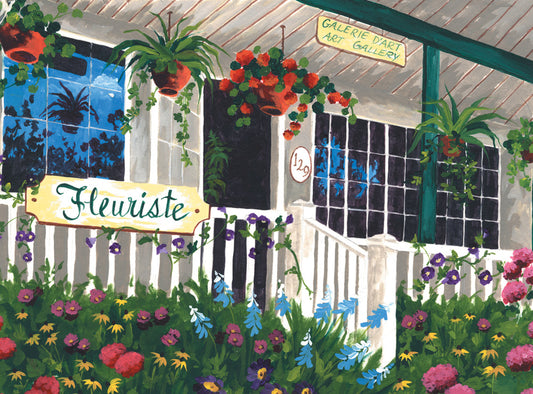 Adult Painting By Numbers, Large - Flower Shoppe