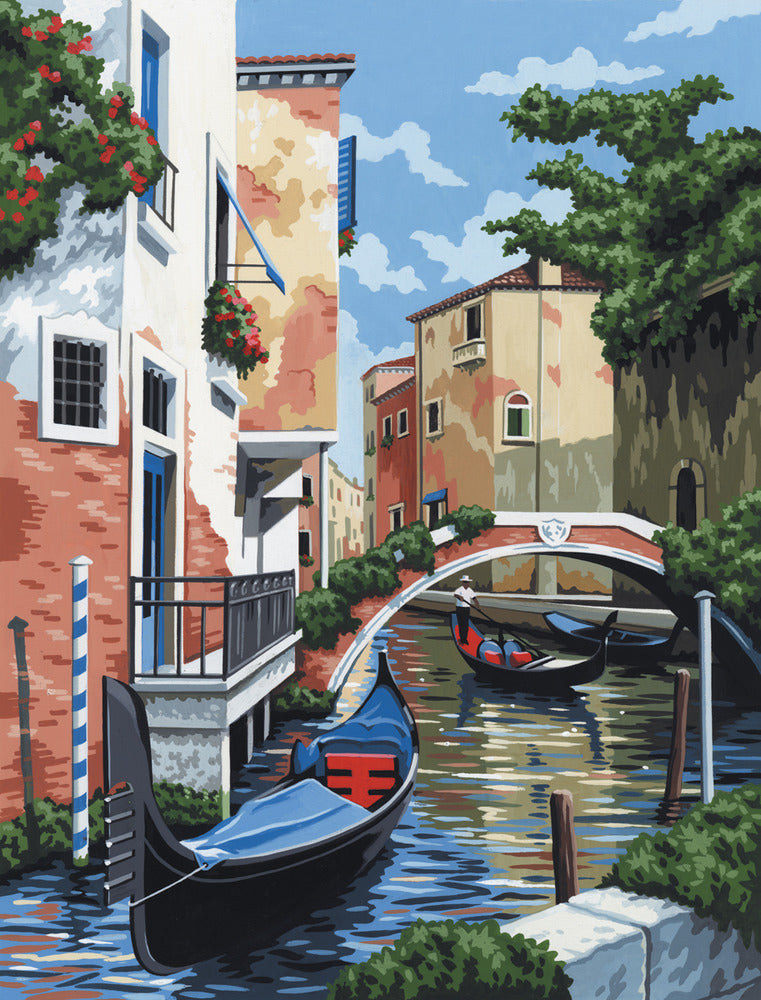 Painting By Number Artist Canvas Series, Small - Venetian Scene