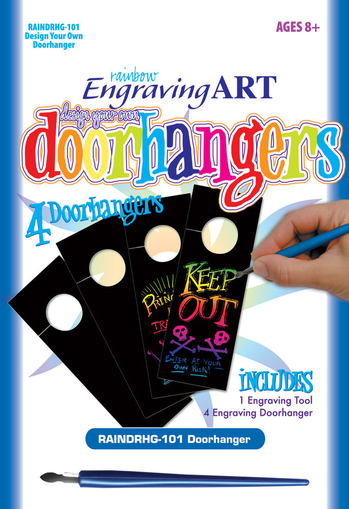 Engraving Art Doorhanger