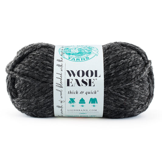 LION Wool Ease Thick & Quick Yarn - 170g - Super Bulky 6 - 97m (106yds)