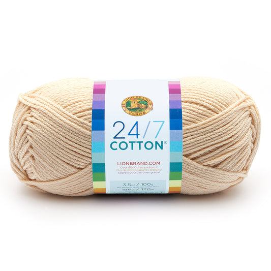 LION 24/7 Cotton Yarn - 100g - Medium 4 - 170m (186yds)