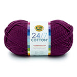 LION 24/7 Cotton Yarn - 100g - Medium 4 - 170m (186yds)