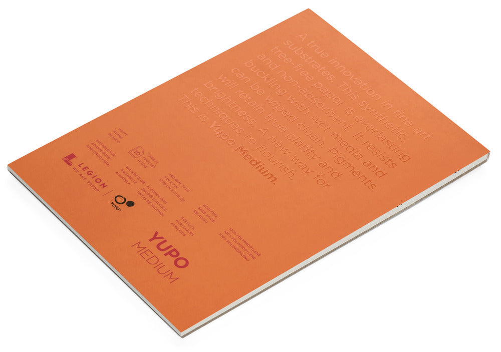 Yupo Medium Paper Pad, 5" x 7" (74lb/200gsm)