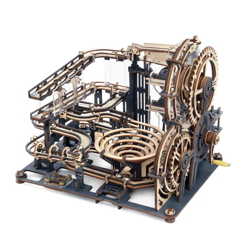 Marble Night City | Mechanical Marble Run Fortress LGA01