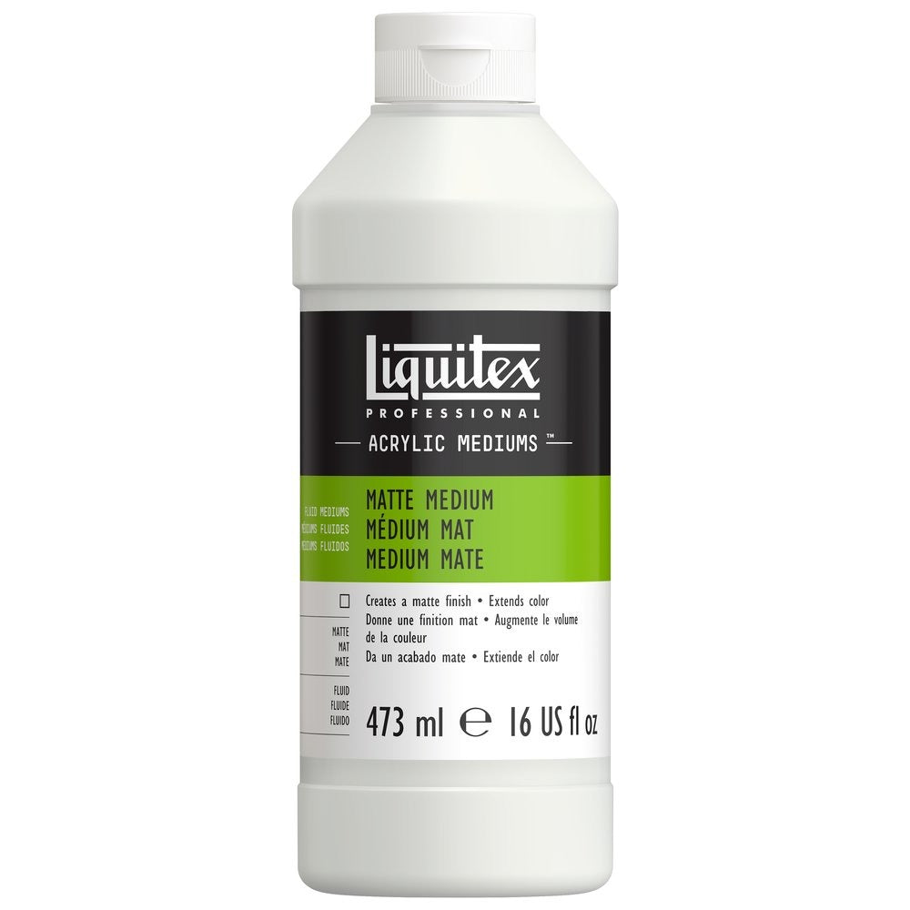Professional Matte Medium, 473ml (16oz)