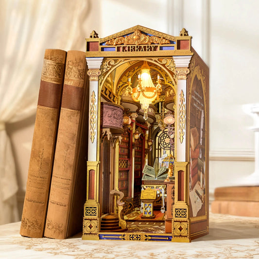 Rolife DIY Book Book Kit - Library of Wonders TGB16