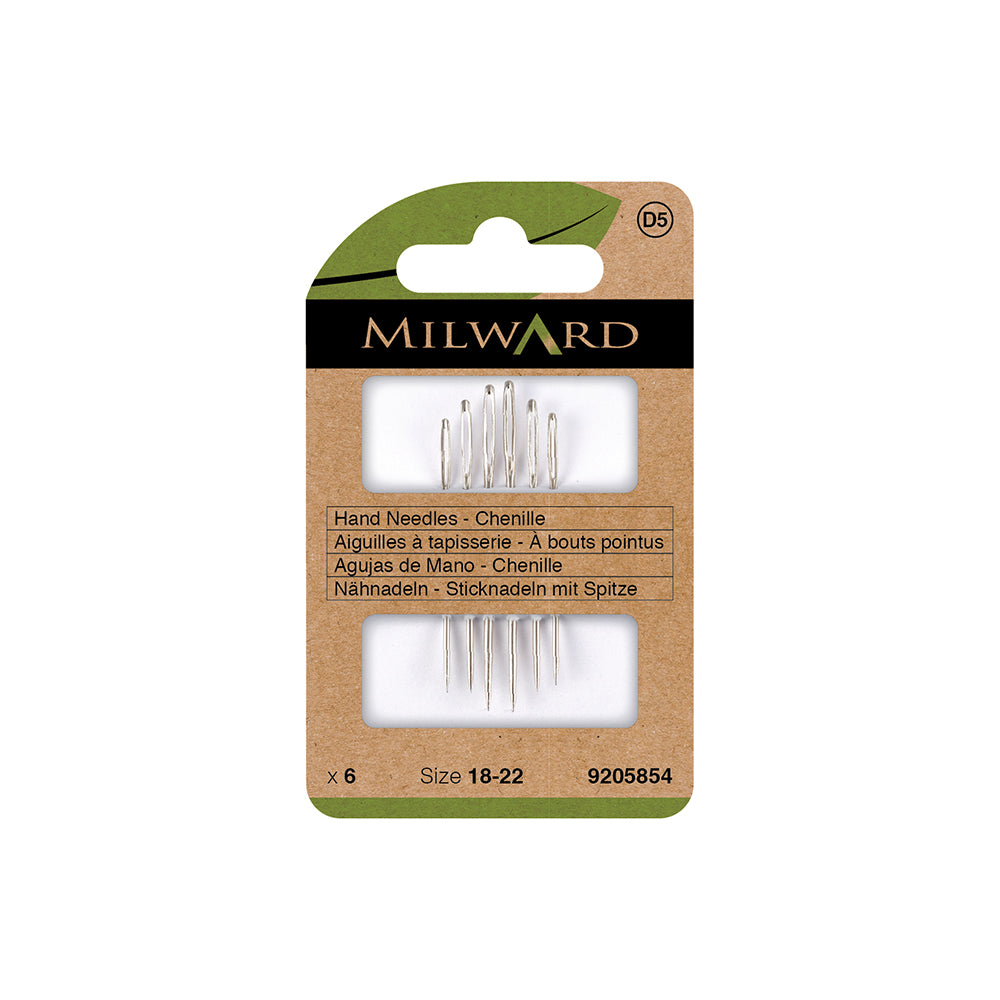MILWARD GREEN Hand Needle Chenille #18-22