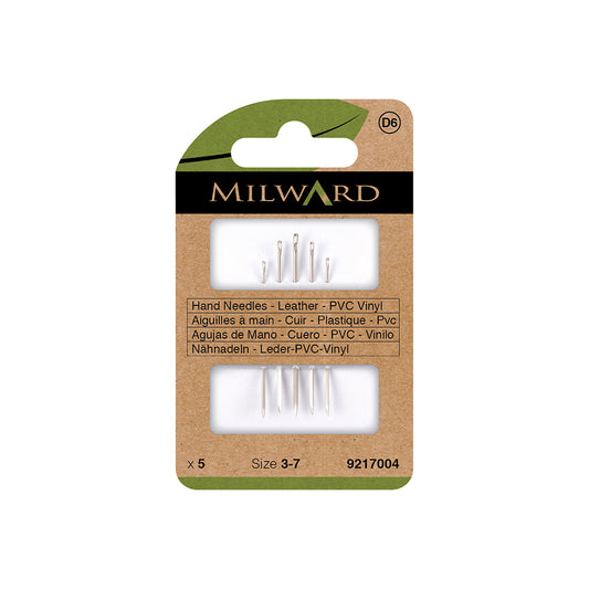 MILWARD GREEN Hand Needle Leather #3-7