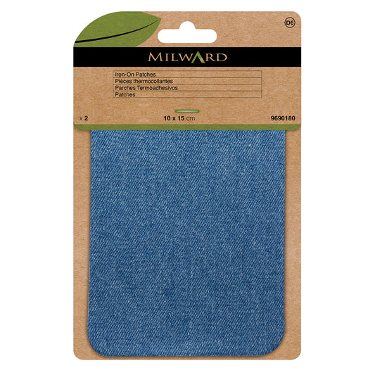 MILWARD GREEN Iron On Patch