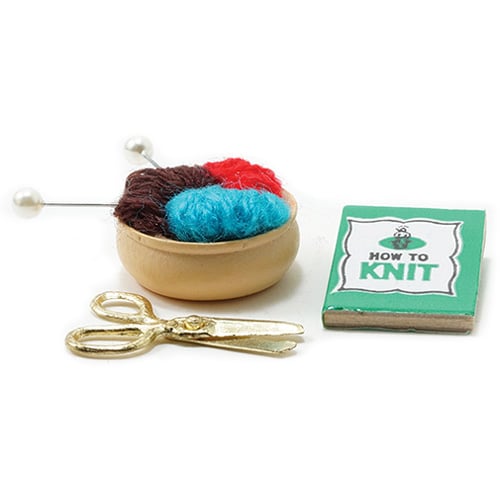 Miniature - Knitting Kit 3pc