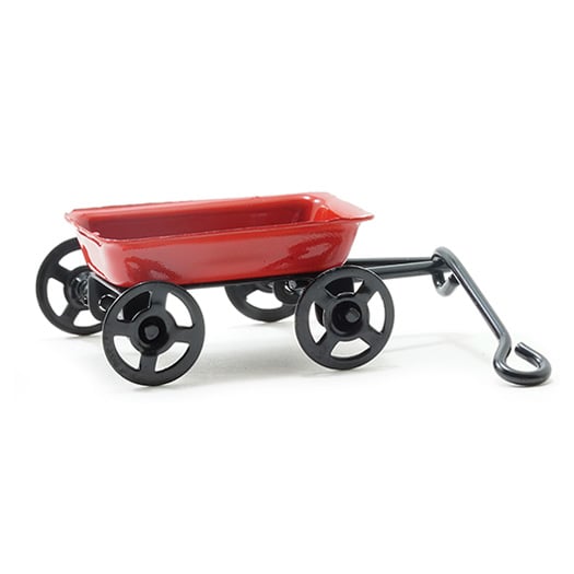 Miniature - Small Red Wagon
